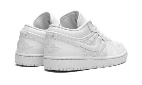 air jordan 1 low quilted wmns quilted white