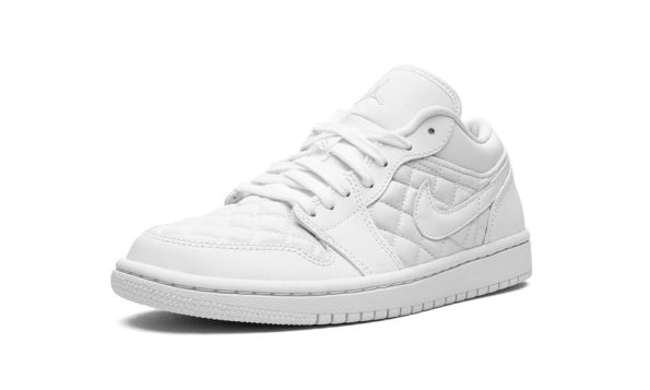 air jordan 1 low quilted wmns quilted white